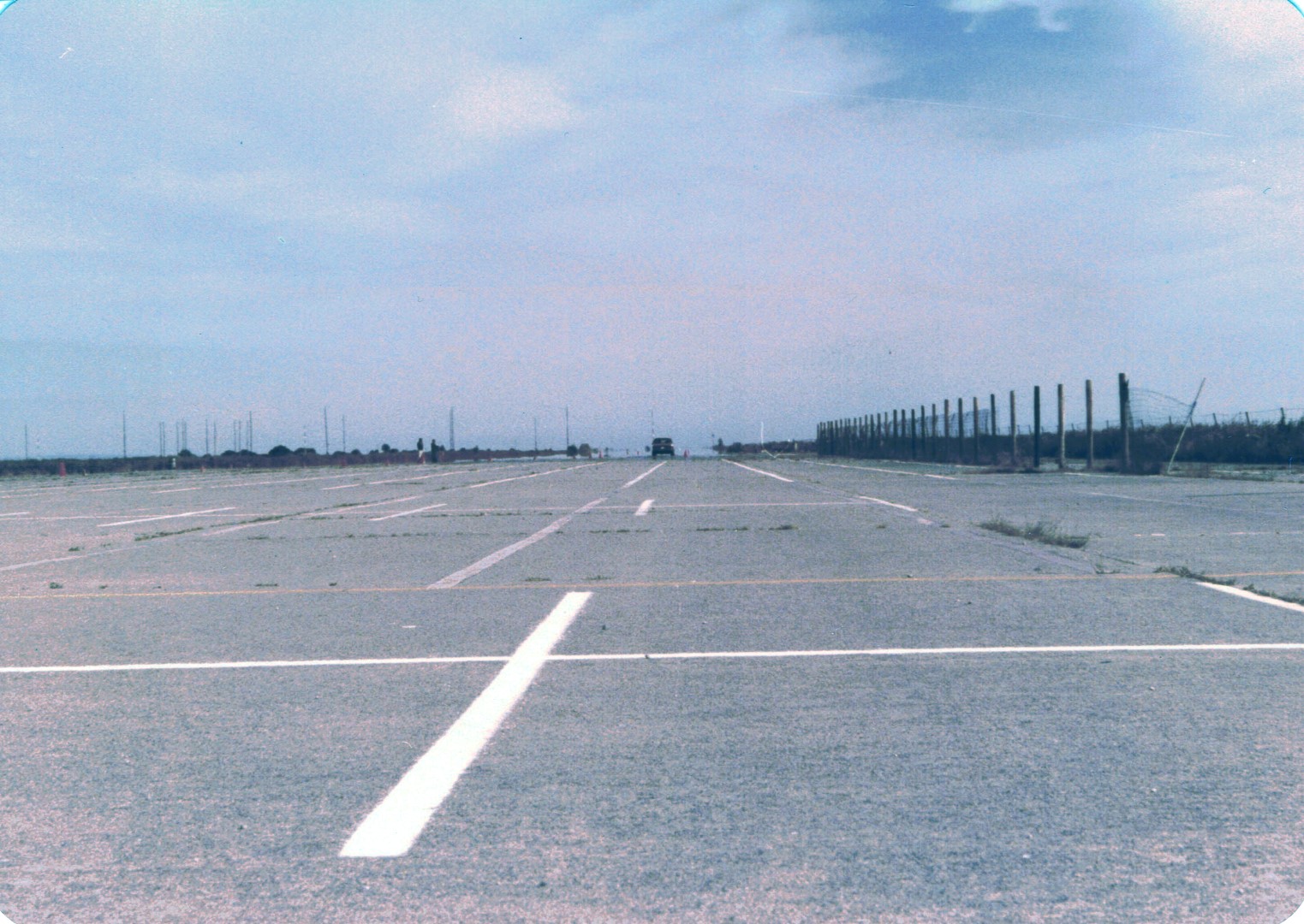 Using the full length of Boundary Bay, Circa 1977