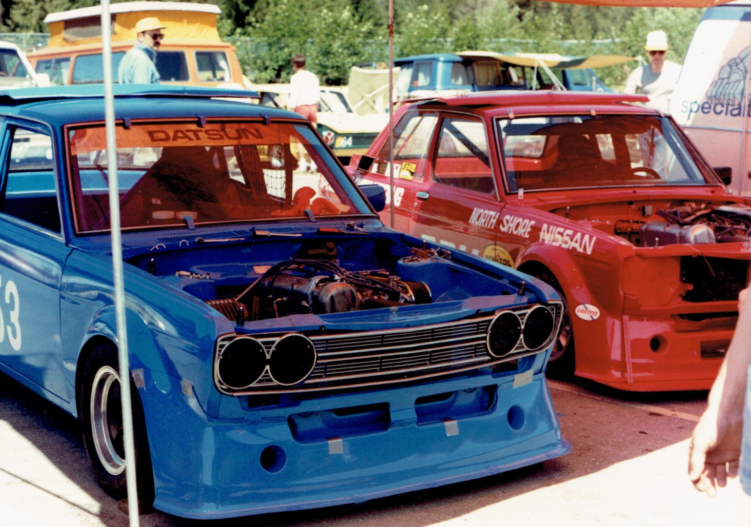 Collins GT4 NASPORT 510 and Tracey's GT3 510
