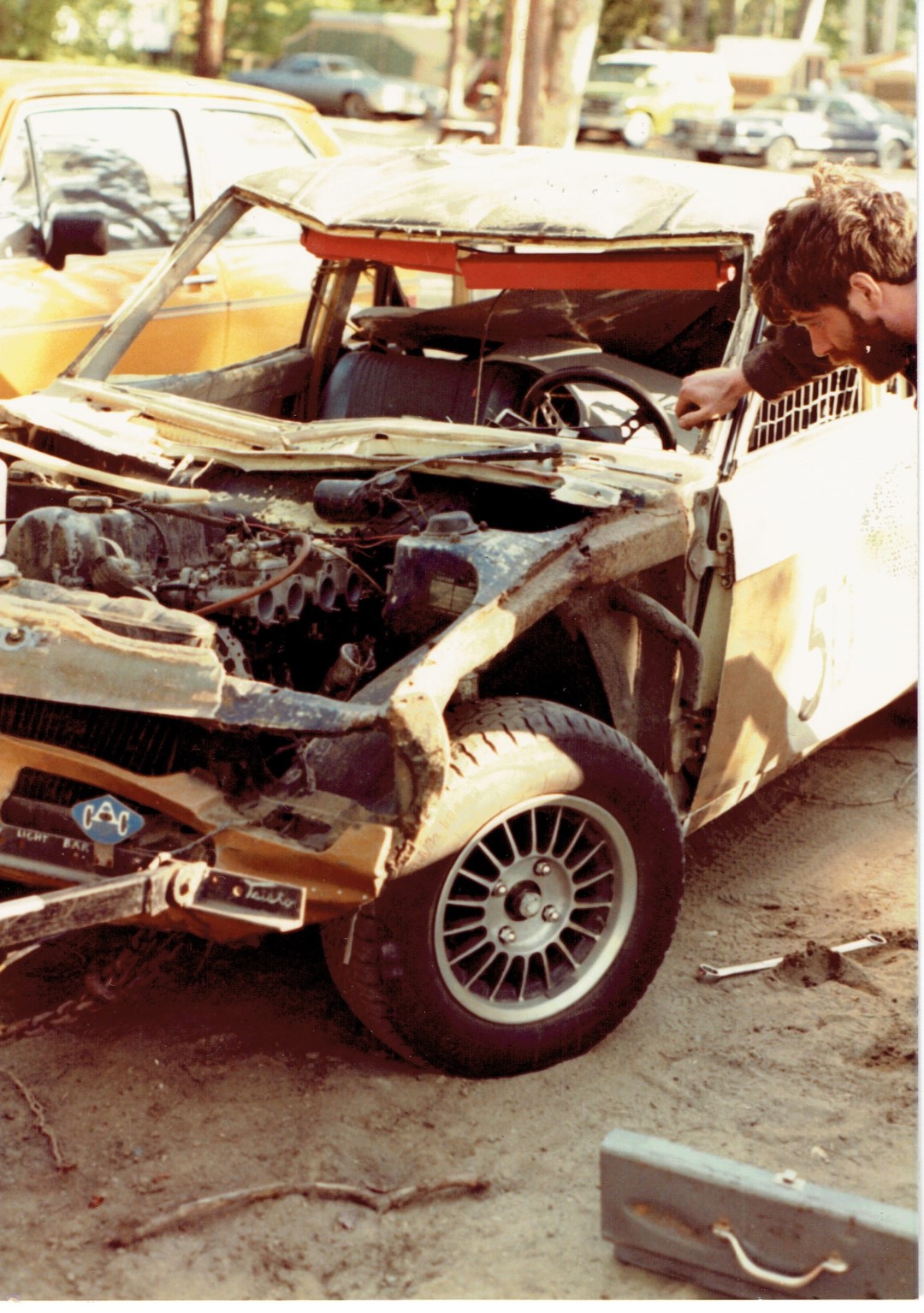 Dave Barry's crashed 510 1982