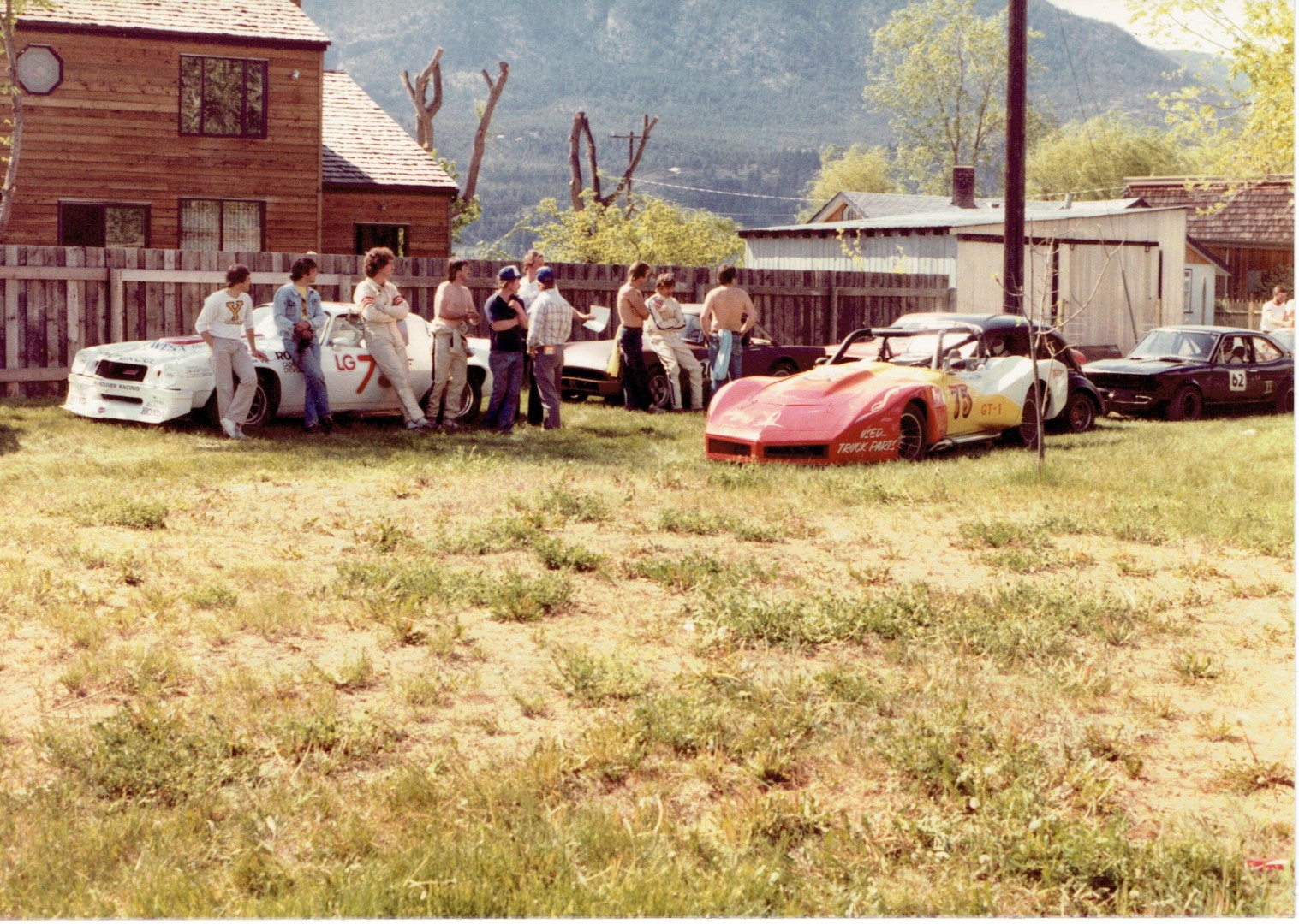 That is Pete Baljet in the LG73 Car, who beat me on my first try, 1982, I vowed to beat his time and then some, which I did. That is the ex-GREENWOOD Corvette, which still is here in the lower mainland.