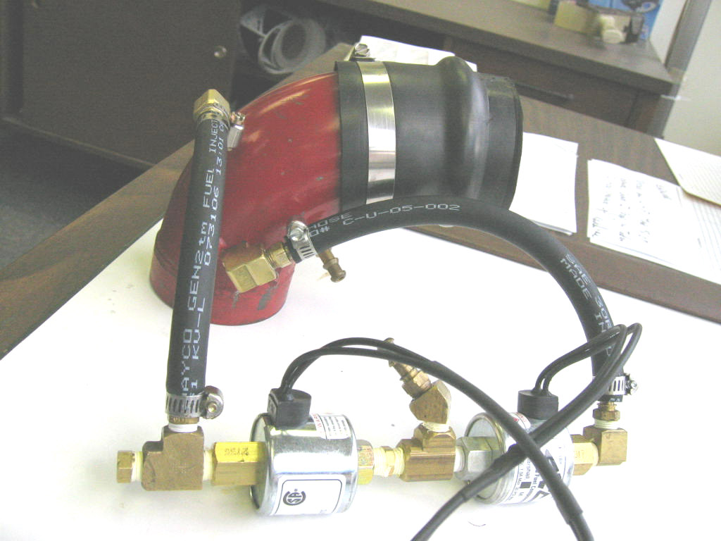 methanol spray system