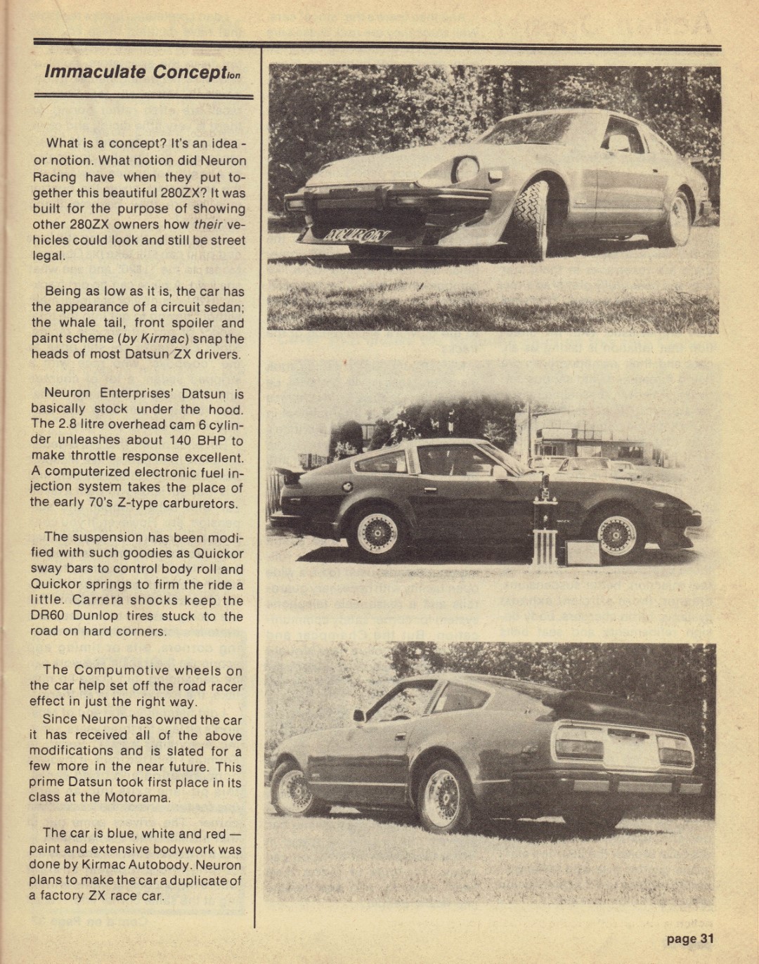 West Coast Car mag 1980